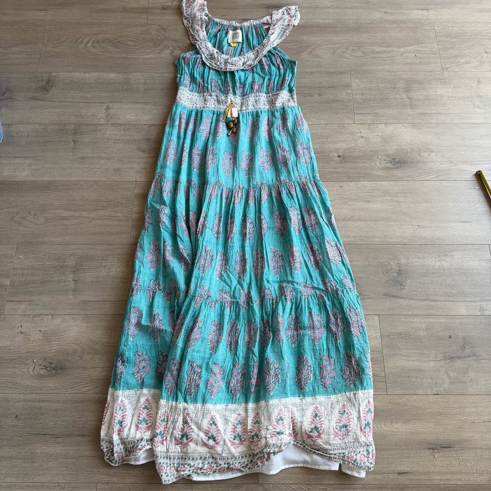 Bell by Alicia Bell boho floral maxi dress - size small